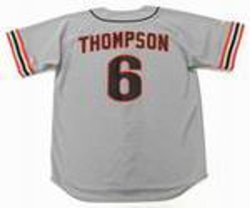 San Francisco Giants Robby Thompson Cooperstown MLB jersey front view