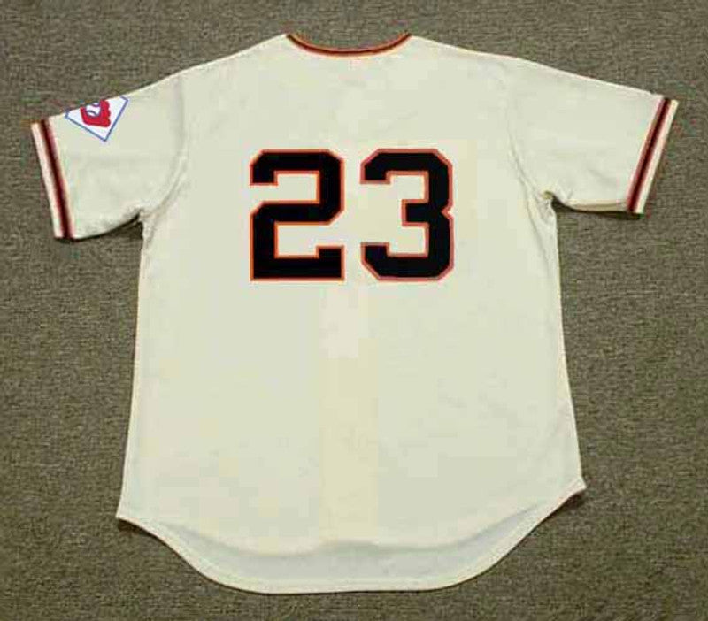New York Giants Bobby Thomson NFL jersey front view