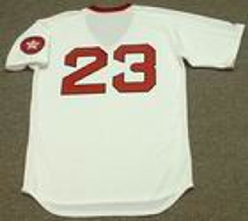 Boston Red Sox Luis Tiant Cooperstown MLB jersey front view
