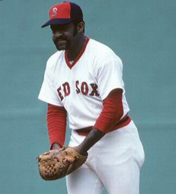Boston Red Sox Luis Tiant Cooperstown MLB jersey front view