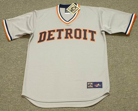 BF DT 1972 Cooperstown Throwback Baseball Stitched Jersey, Vintage Baseball Jersey, Retro Sewn Jersey