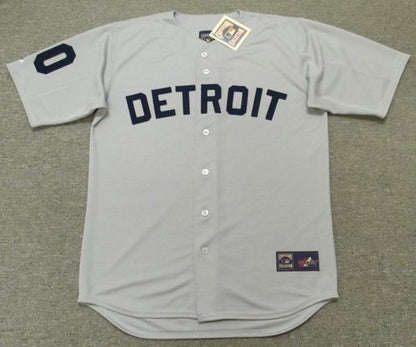 Detroit Tigers 1960s Cooperstown Any Name Number MLB jersey front view