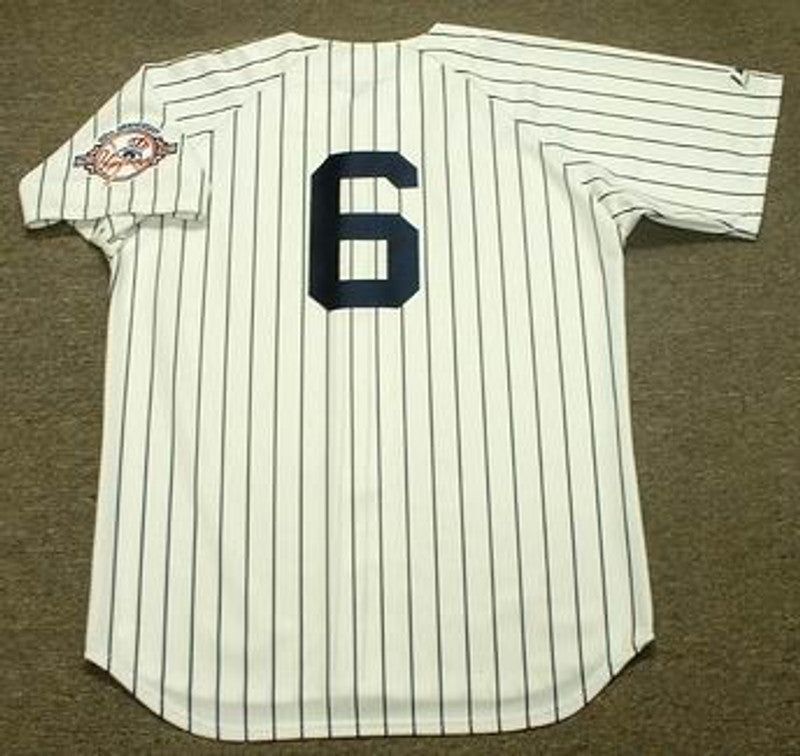 New York Yankees Joe Torre Cooperstown MLB jersey front view