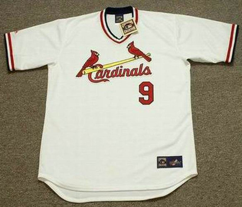 Joe Torre St Louis Cardinals 1974 Cooperstown Home Baseball Stitched Jersey jersey front view