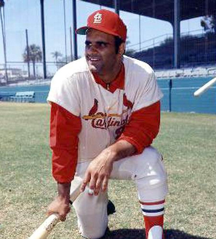 Joe Torre St Louis Cardinals 1969 Cooperstown Throwback Home Baseball Stitched Jersey jersey front view