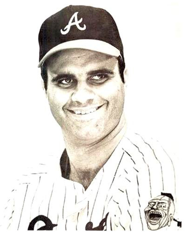 Atlanta Braves Joe Torre Cooperstown MLB jersey front view