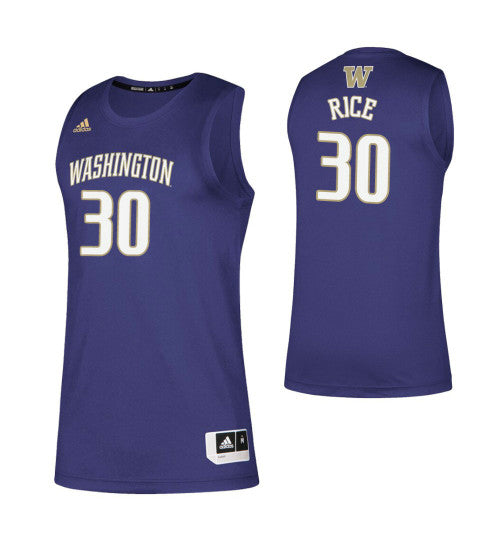 Washington Huskies 30 Travis Rice Purple College Basketball Jersey | Stitched Jersey RTJS 6124
