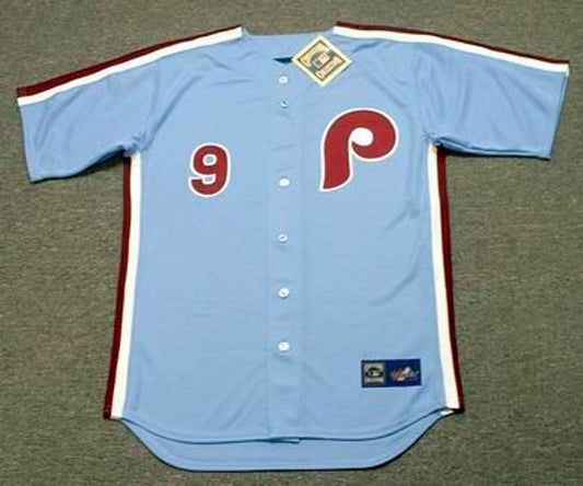Philadelphia Phillies Manny Trillo Cooperstown MLB jersey front view