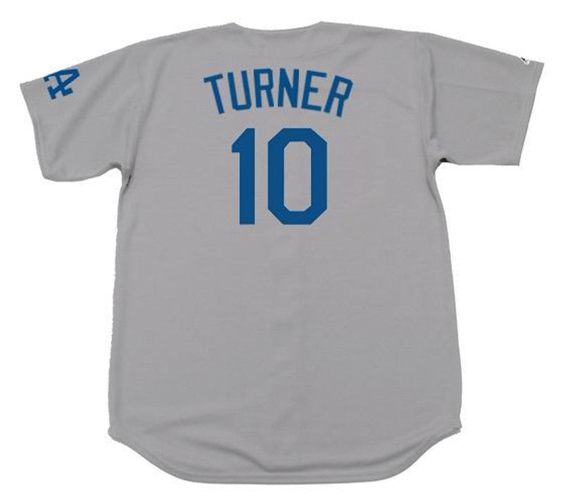 Los Angeles Dodgers Justin Turner MLB jersey front view
