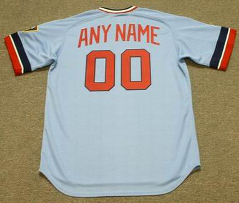 Minnesota Twins 1980s Cooperstown Name Number MLB jersey front view