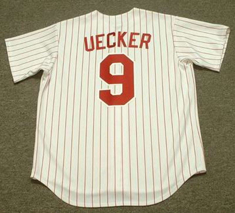 Philadelphia Phillies Bob Uecker MLB jersey front view