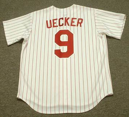 Philadelphia Phillies Bob Uecker MLB jersey front view
