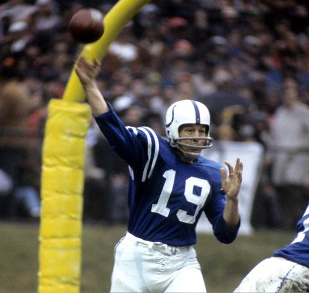 Baltimore Colts 1970S Throwback Home Nfl Jersey Custom Name Number jersey front view