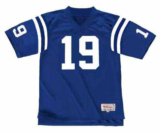 Johnny Unitas Baltimore Colts 1970 Throwback Home Nfl Football Jersey jersey front view