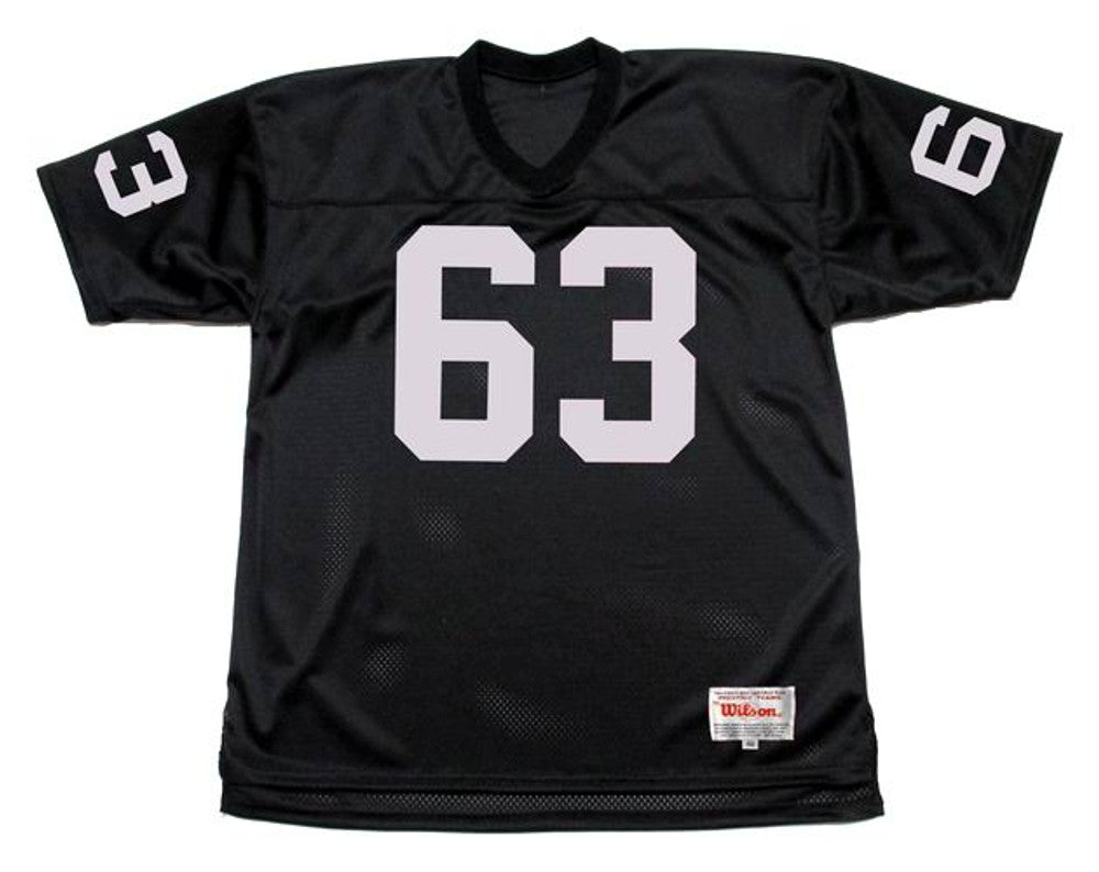 Oakland Raiders Gene Upshaw NFL jersey front view
