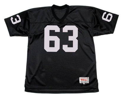 Oakland Raiders Gene Upshaw NFL jersey front view
