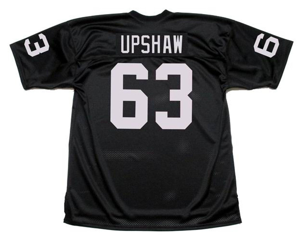 Oakland Raiders Gene Upshaw NFL jersey front view