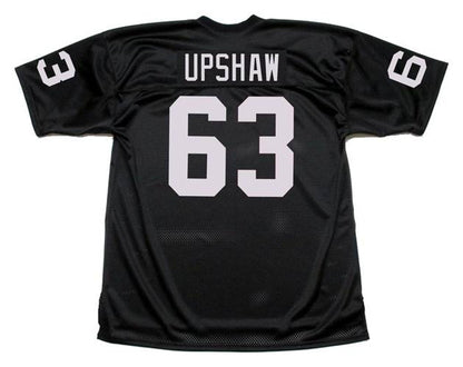 Oakland Raiders Gene Upshaw NFL jersey front view