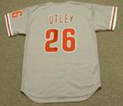 Philadelphia Phillies Chase Utley MLB jersey front view