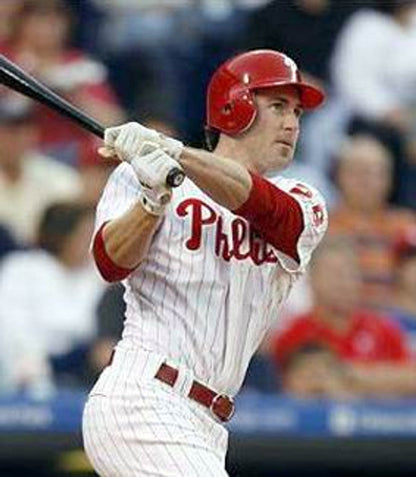 Philadelphia Phillies Chase Utley MLB jersey front view
