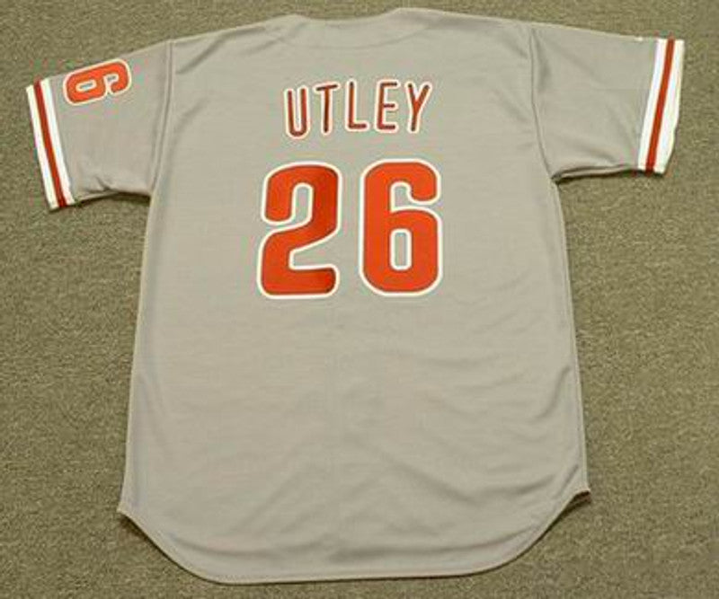Philadelphia Phillies Chase Utley MLB jersey front view