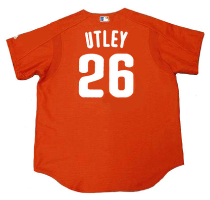 Philadelphia Phillies Chase Utley MLB jersey front view