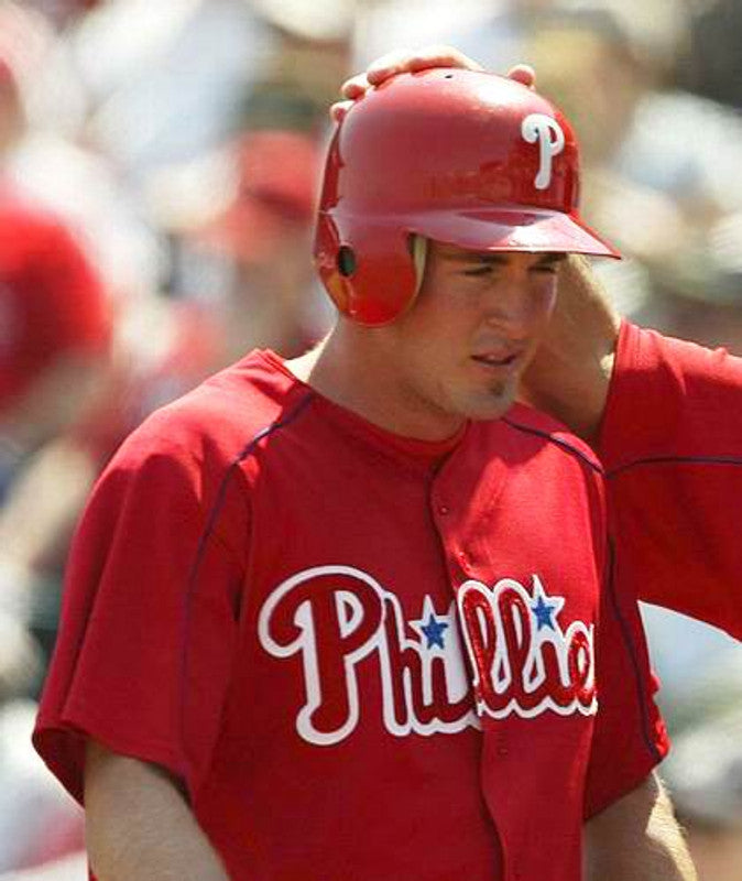 Philadelphia Phillies Chase Utley MLB jersey front view