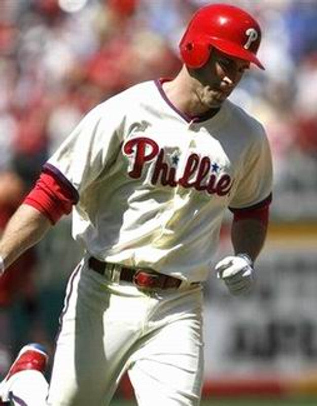 Philadelphia Phillies Chase Utley Cool Base Baseballl MLB jersey front view