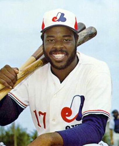 Montreal Expos Ellis Valentine MLB jersey front view