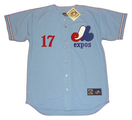 Montreal Expos Ellis Valentine MLB jersey front view