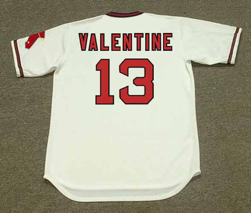 Bobby Valentine California Angels 1974 Home Throwback Baseball Jersey jersey front view