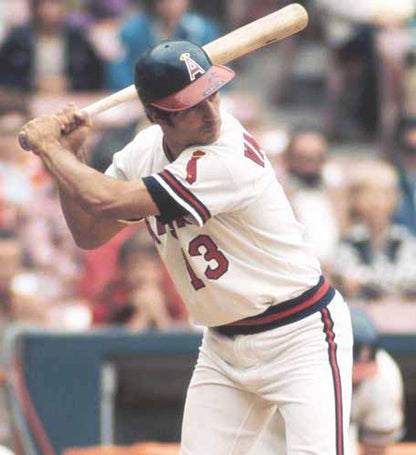 Bobby Valentine California Angels 1974 Home Throwback Baseball Jersey jersey front view