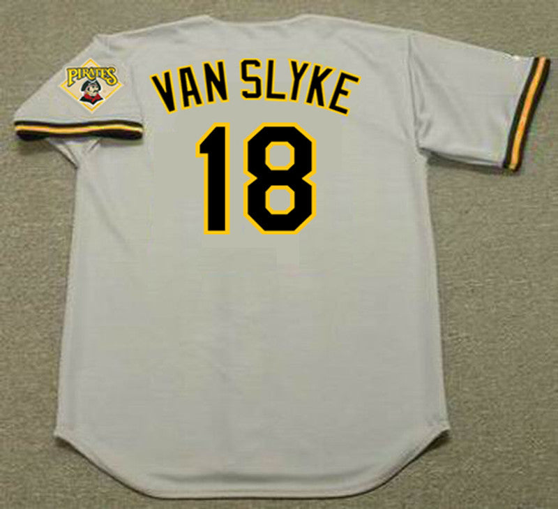 Pittsburgh Pirates Andy Van Slyke MLB jersey front view