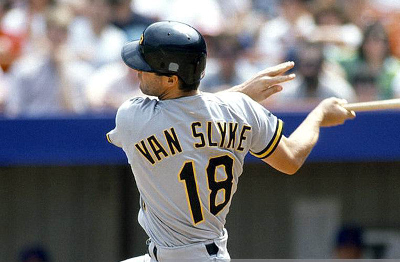 Pittsburgh Pirates Andy Van Slyke MLB jersey front view