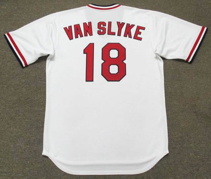 AVS SLC 1985 Cooperstown Home Baseball Stitched Jersey, Vintage Baseball Jersey, Retro Sewn Jersey