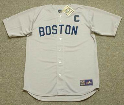 Boston Red Sox Jason Varitek 1980s Cooperstown MLB jersey front view