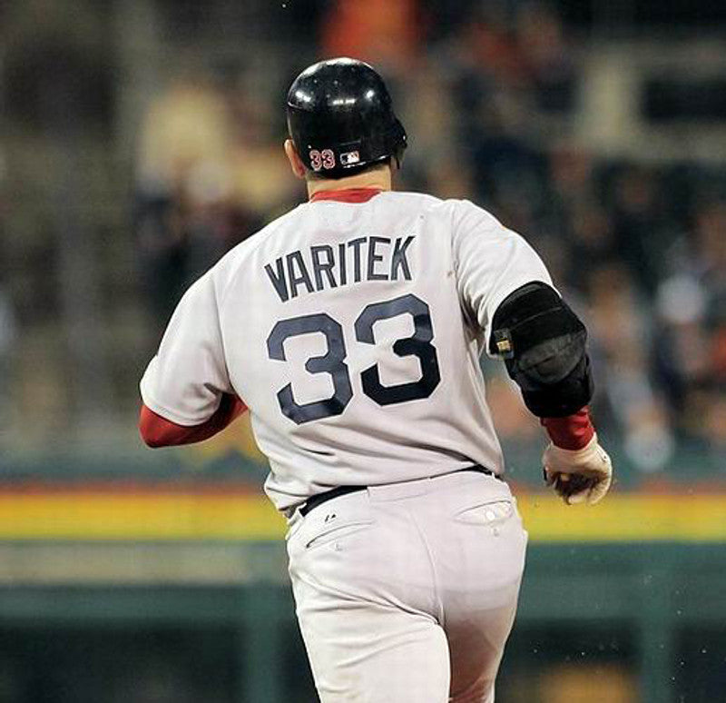 Boston Red Sox Jason Varitek MLB jersey front view