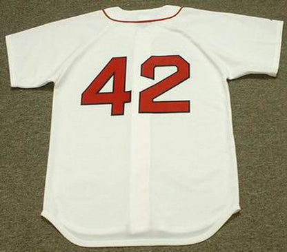 Boston Red Sox Mo Vaughn MLB jersey front view