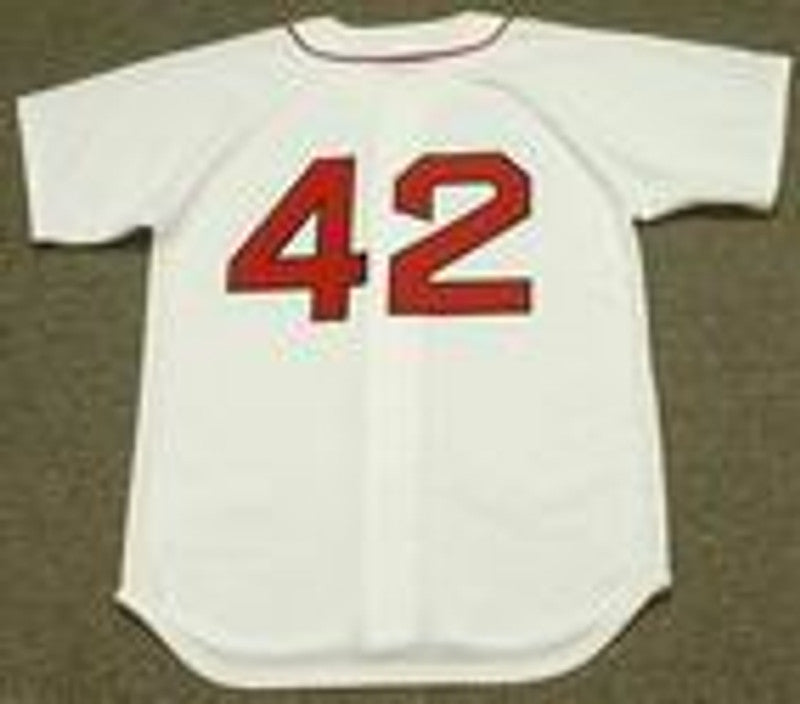 Boston Red Sox Mo Vaughn MLB jersey front view