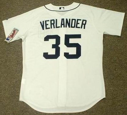 Detroit Tigers Justin Verlander Athletic MLB jersey front view