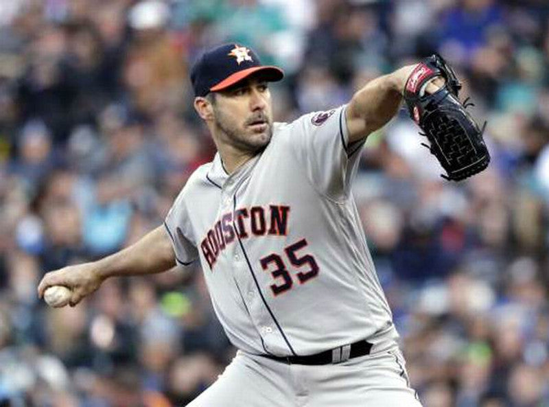 Houston Astros Justin Verlander MLB jersey front view
