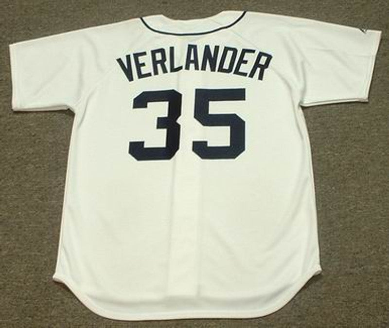 Detroit Tigers Justin Verlander MLB jersey front view
