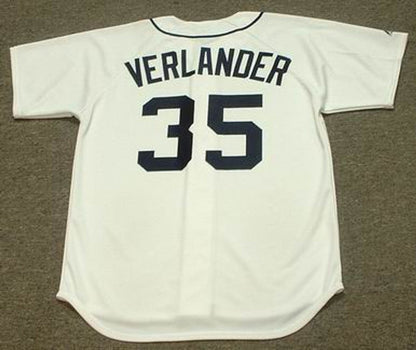 Detroit Tigers Justin Verlander MLB jersey front view