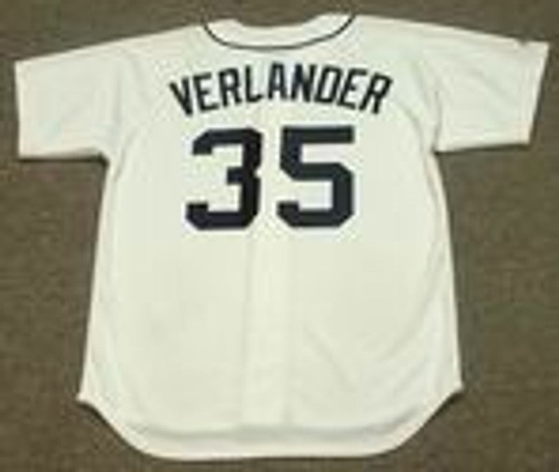 Detroit Tigers Justin Verlander MLB jersey front view