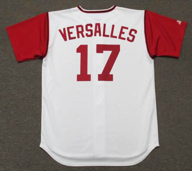 Cleveland Indians Zoilo Versalles Cooperstown MLB jersey front view