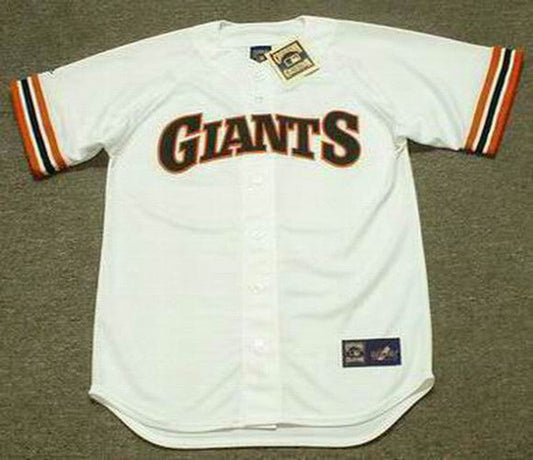 VB SFG 1986 Home Throwback Baseball Stitched Jersey, Vintage Baseball Jersey, Retro Sewn Jersey
