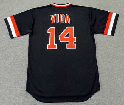 VB SFG 1978 Away Throwback Baseball Stitched Jersey, Vintage Baseball Jersey, Retro Sewn Jersey