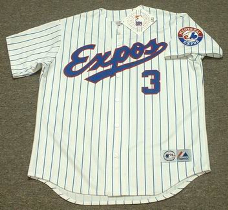 Montreal Expos Jose Vidro MLB jersey front view