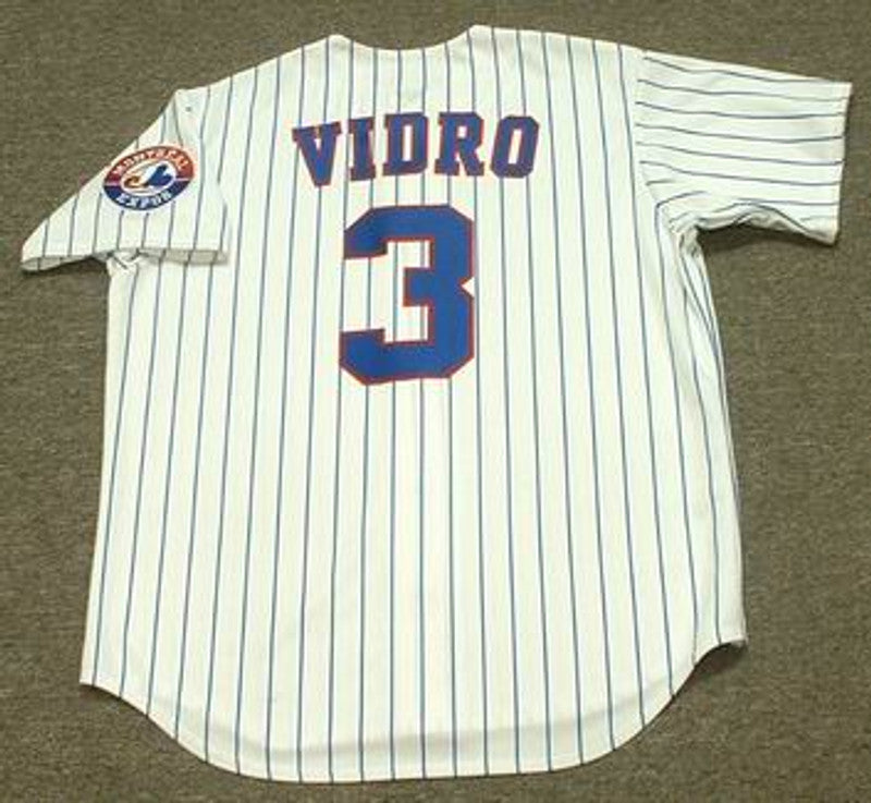 Montreal Expos Jose Vidro MLB jersey front view