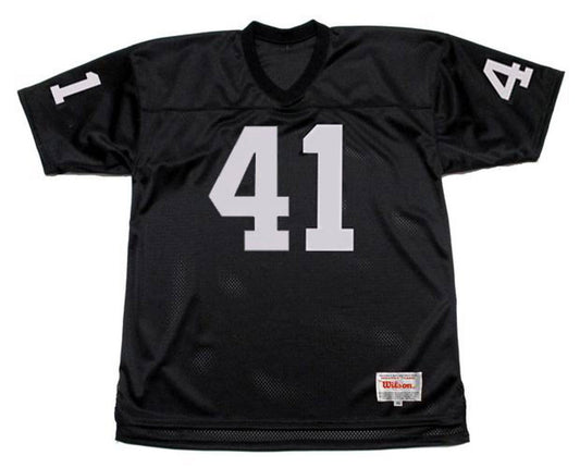 Oakland Raiders Phil Villapiano NFL jersey front view